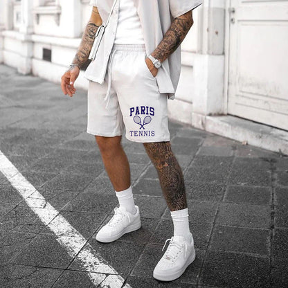 Paris Tennis Team Men's Casual Shorts