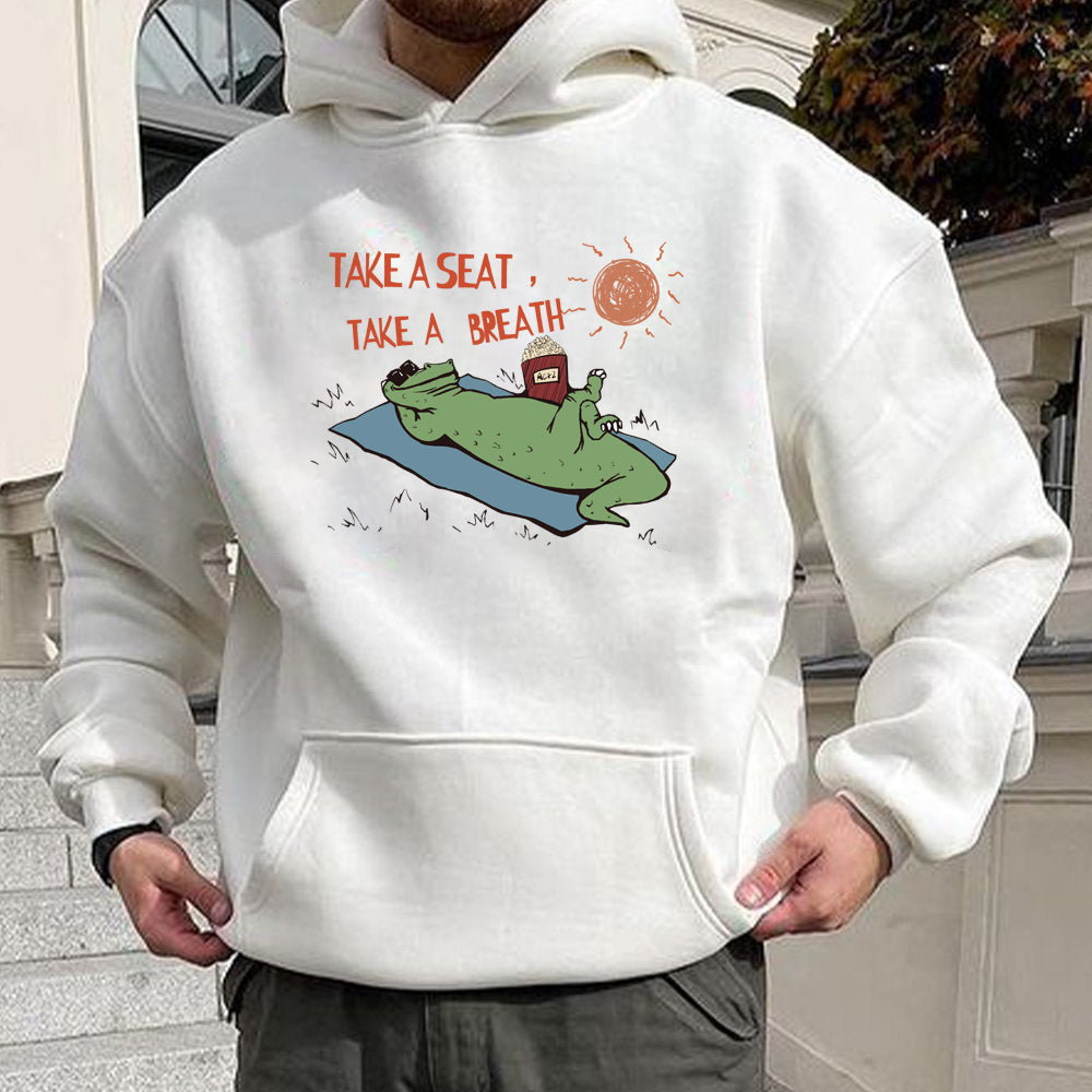 Take A Seat Men's Hoodies