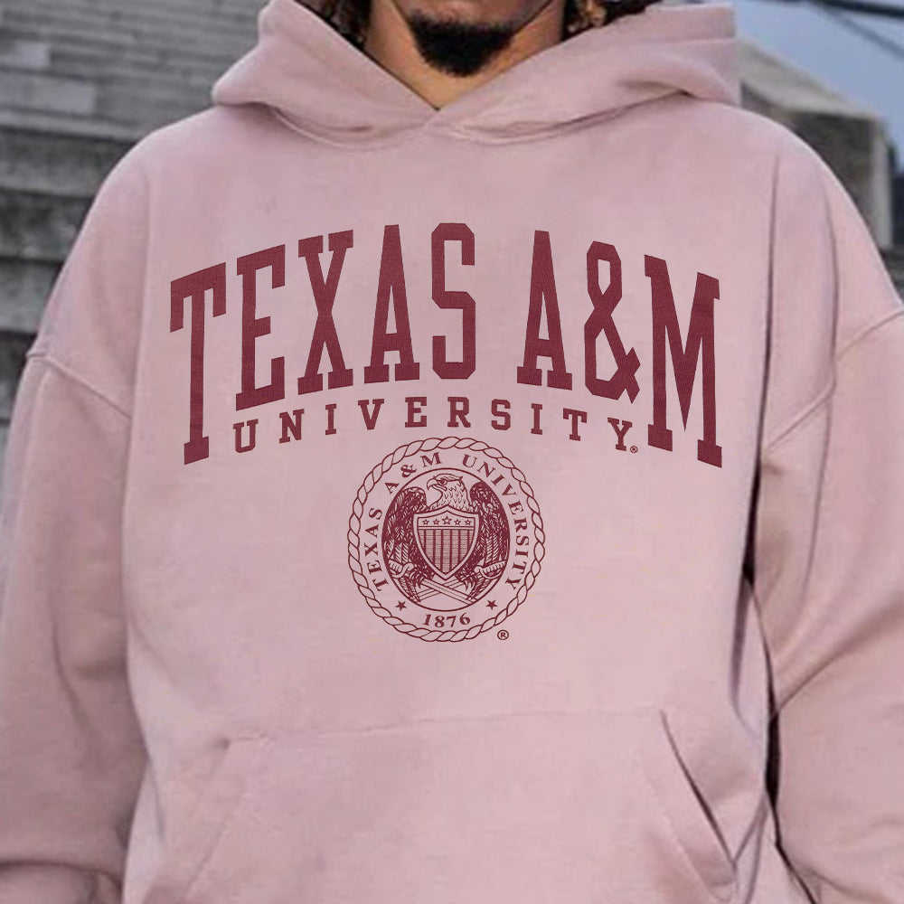 Texas Men's Streetwear Casual Hoodies
