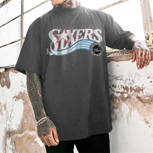 Sixers Basketball Men's T-shirts