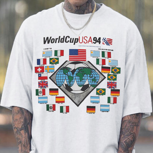 1994 USA FIFA World Cup Men's Fans T-Shirts Big & Tall