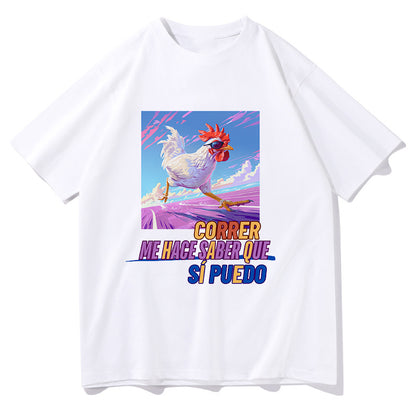 Running Gallic Rooster Men's Short Sleeve T-shirt Big & Tall
