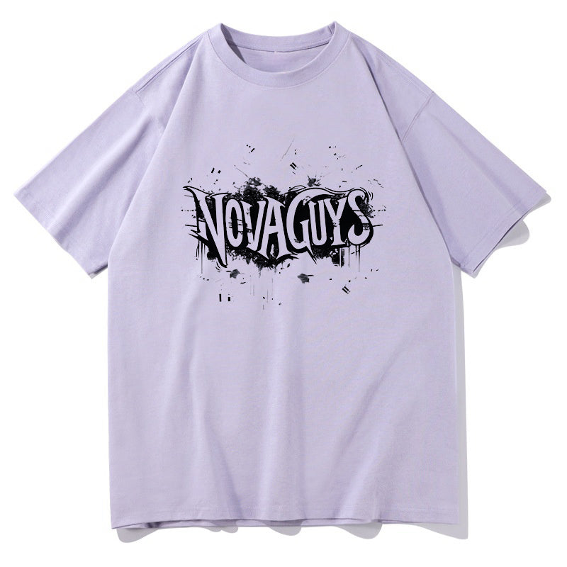 NOVAGUYS Men's Trendy Oversized Cotton T-shirt