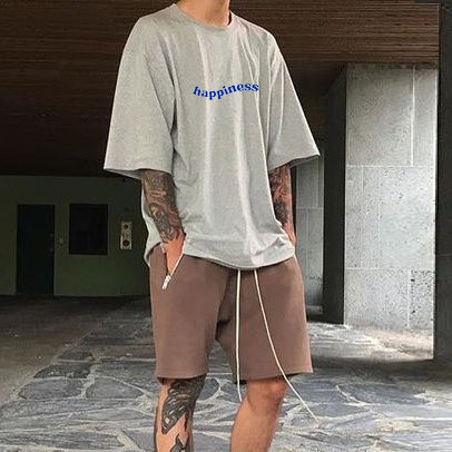 Happiness Men's Cotton T-shirt 230g Big & Tall