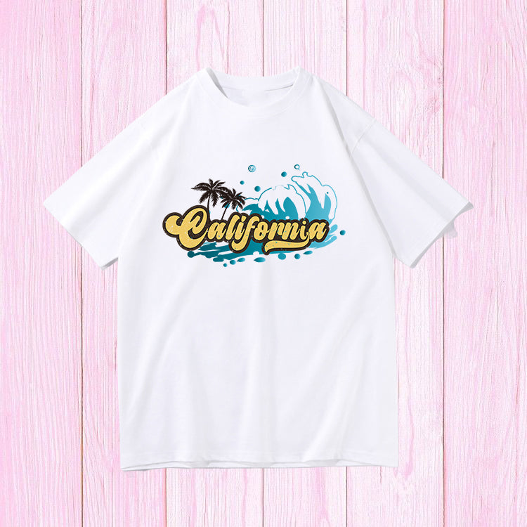 California Print Women's Cotton T-shirt