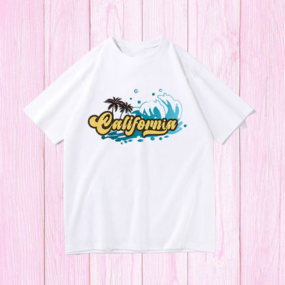 California Print Women's Cotton T-shirt
