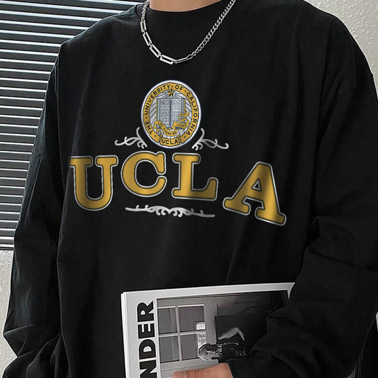 UCLA Campus Print Men's Long Sleeve T-Shirt