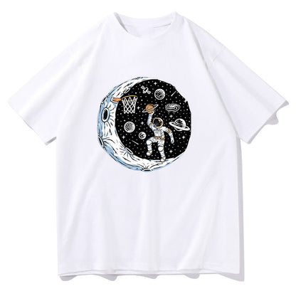 Galactic Basketball Space Astronaut Big & Tall Tee