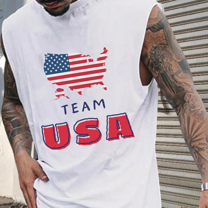 Team USA Men's Cotton Tank Top
