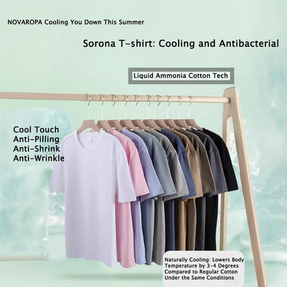 Sorona Cool Touch Solid Color Short Sleeve T-Shirt Unisex