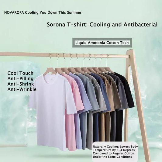 Sorona Cool Touch Solid Color Short Sleeve T-Shirt Unisex