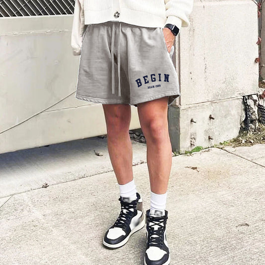 BEGIN Men's Streetwear Casual Shorts