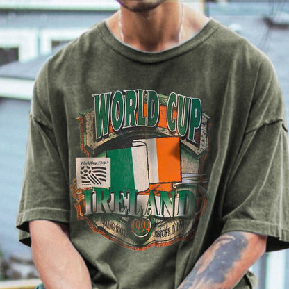 Ireland FIFA World Cup USA 1994 Men's Vintage Fan T-Shirts