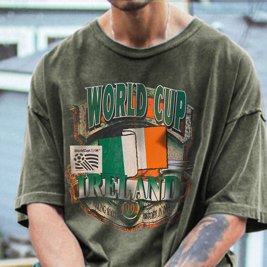 Ireland FIFA World Cup USA 1994 Men's Vintage Fan T-Shirts