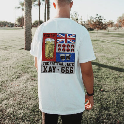 The Festival State Cotton Tee