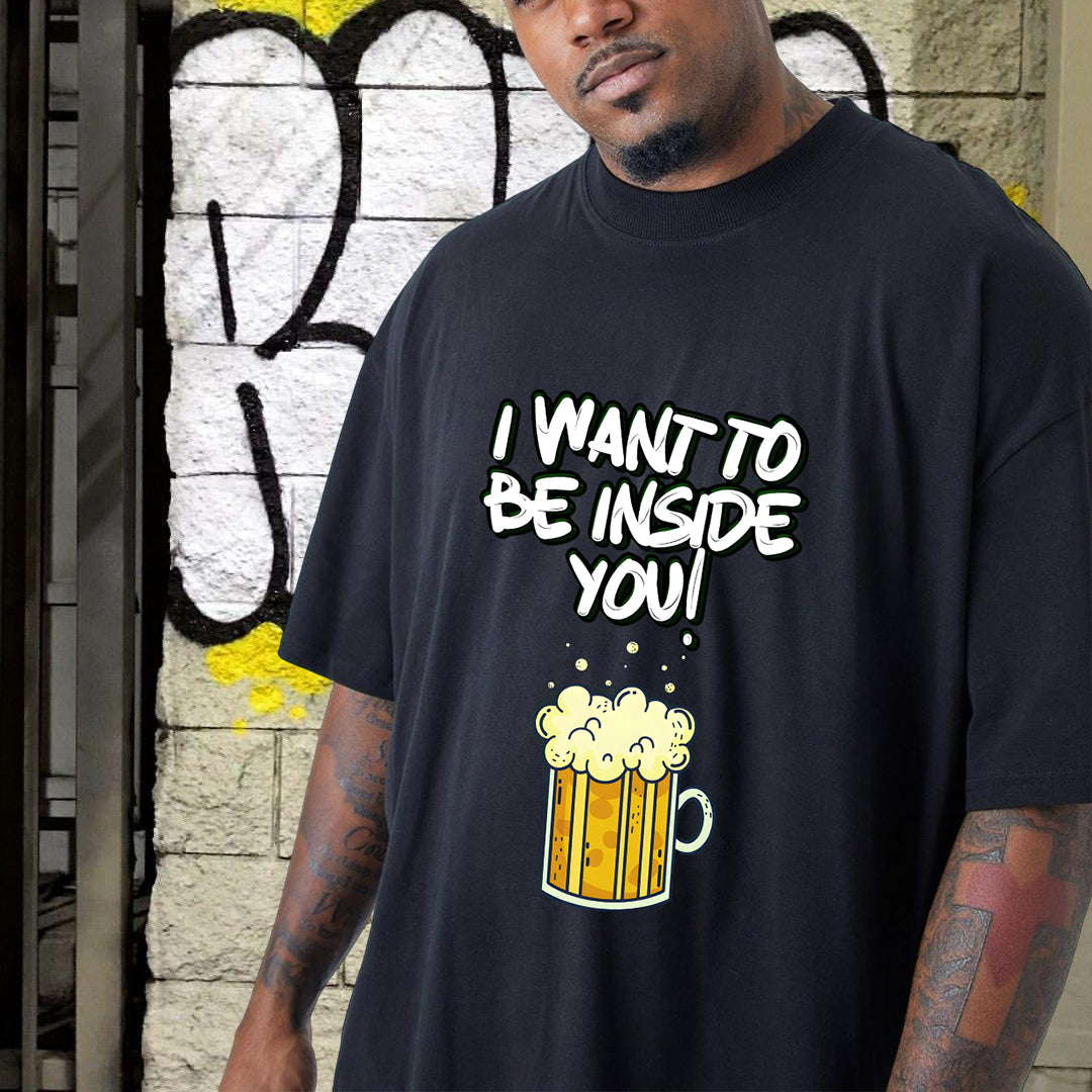 Bubbly Beer Wish Playful T-Shirt