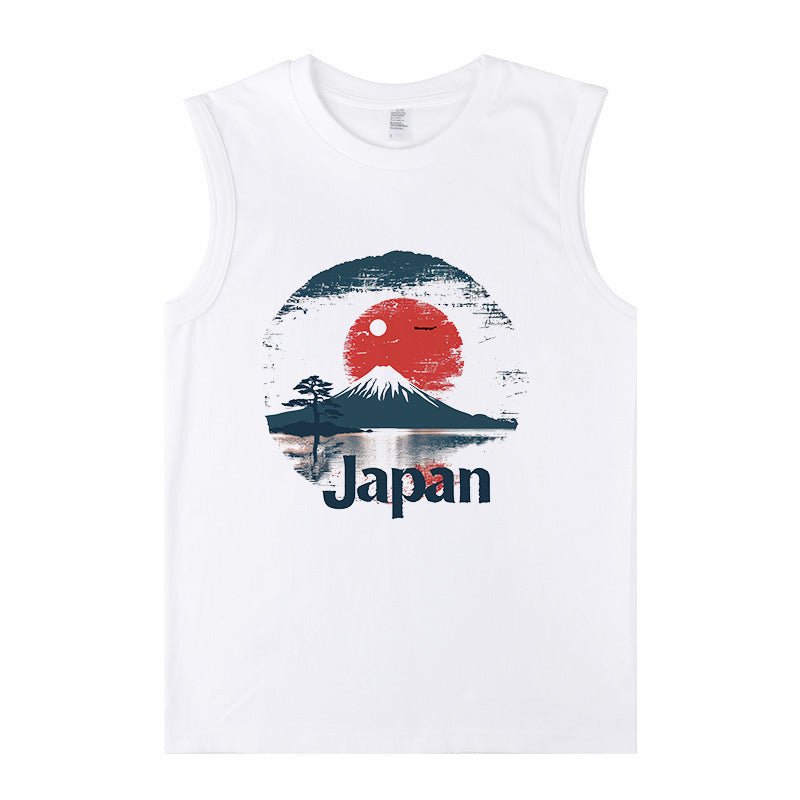 Fuji Mountain Essence Men's Cotton Tank Top