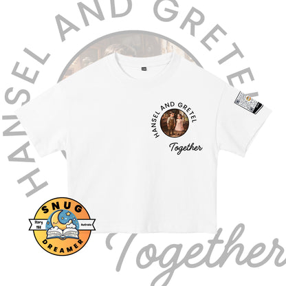 Interactive Hansel and Gretel QR Code T-Shirt for Kids
