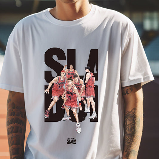 Slam Dunk Legends Anime Basketball Heroes Print Tee Big & Tall