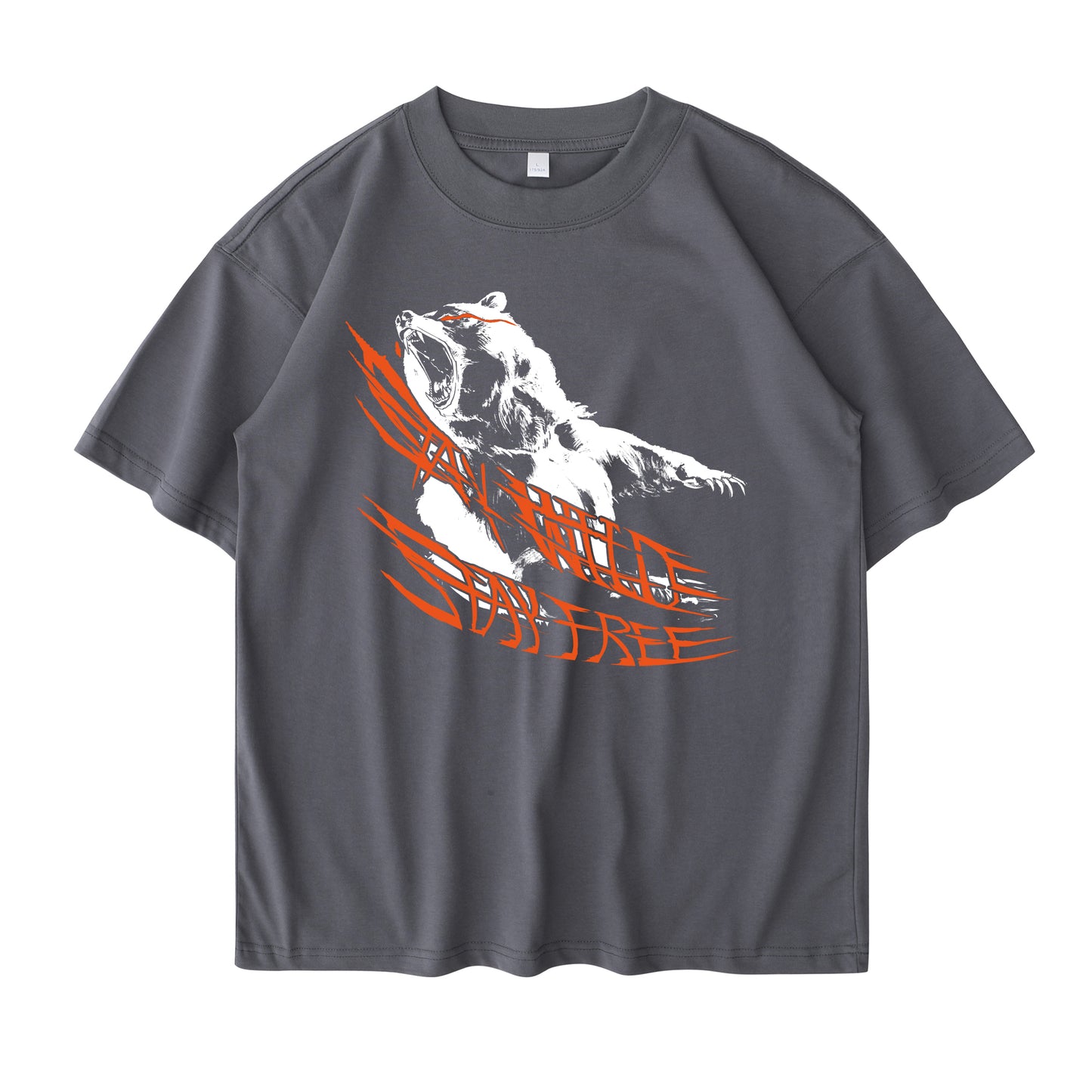 Free And Wild Like A Bear Short Sleeve T-shirts