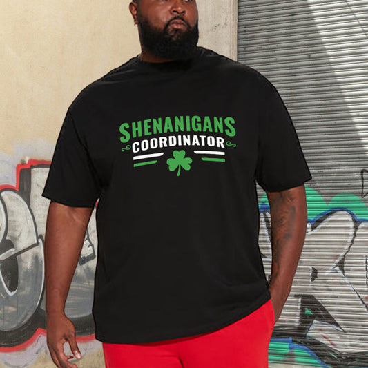 Charm of Shenanigans Men's Cotton Tee Big & Tall