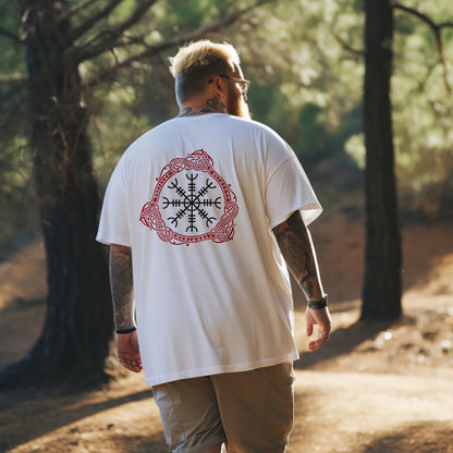 Viking Symbols Men's Cotton T-shirt
