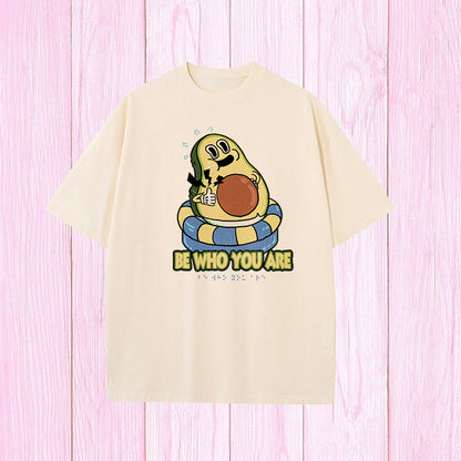 Trendy Avocado and Hula Hoop Tee