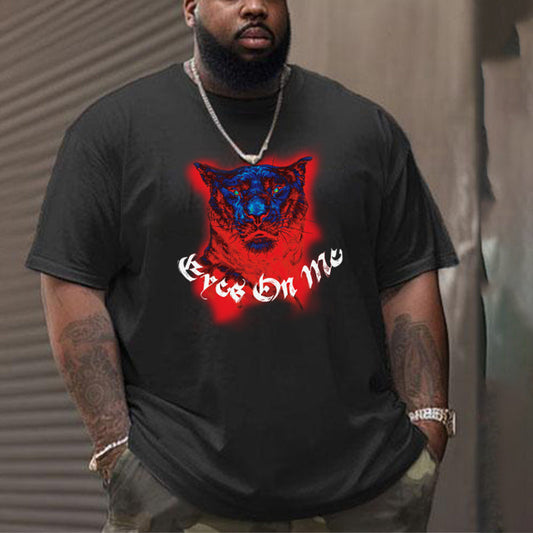 Cheetah Graphics Casual Men’s T-shirts Big & Tall