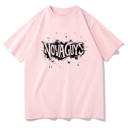 NOVAGUYS Men's Trendy Oversized Cotton T-shirt