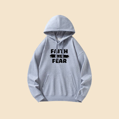 Faith Over Fear Men's Hoodie