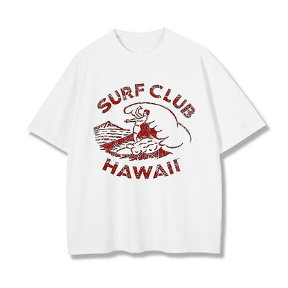 Classic Surf Club Men's Hawaii Printed Tee Big & Tall