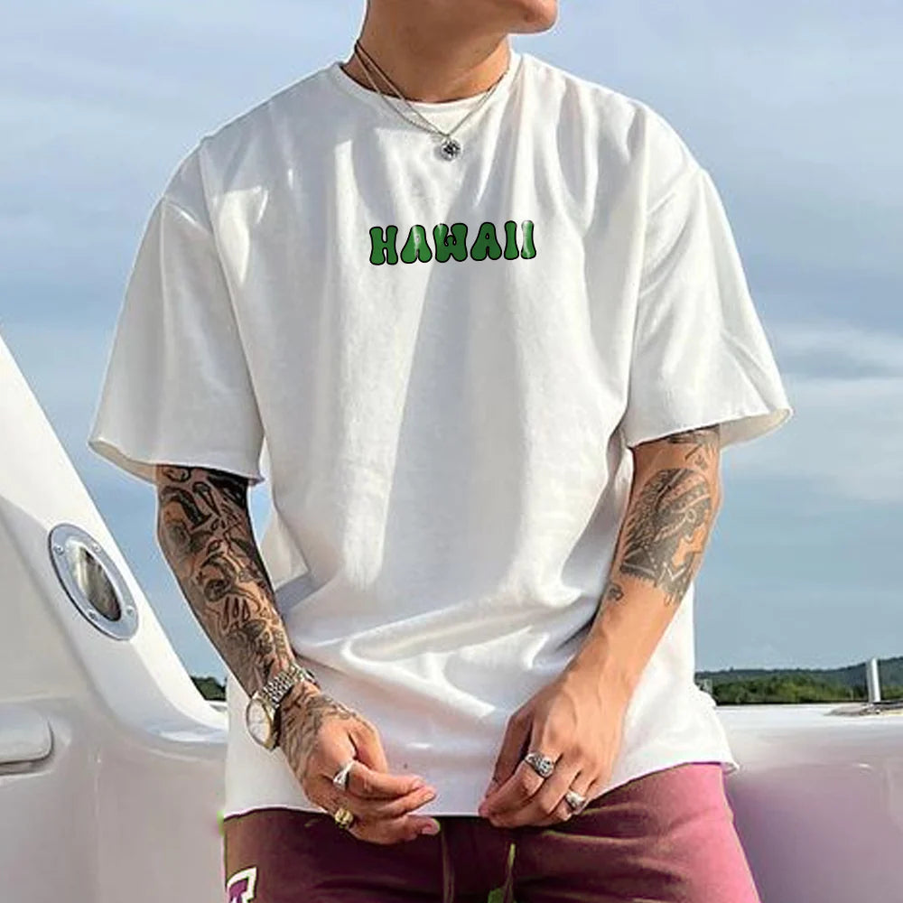Hawaiian Vacation Scene Tropical Paradise Day Tee