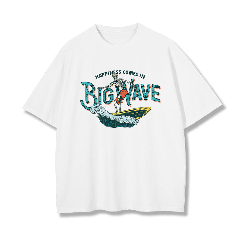 Men's Skeleton Surfer Endless Wave Tee Big & Tall