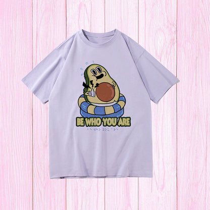 Trendy Avocado and Hula Hoop Tee