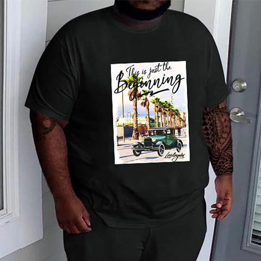 Los Angeles Sunset Boulevard Road Trip T-Shirt Big & Tall