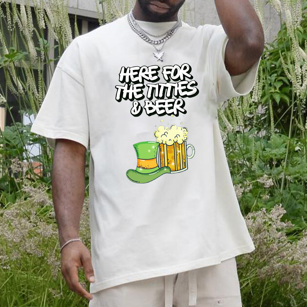 Festive Fun and Froth Good Times Beer Lover's Tee Big & Tall