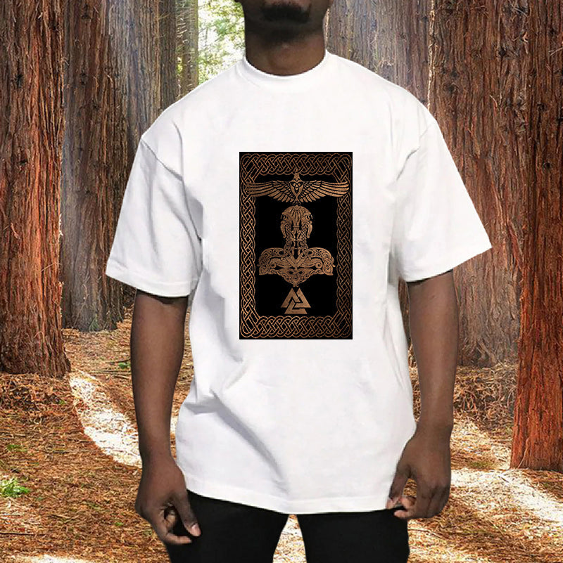 Norse and Celtic Elements Men's Short Sleeve Tee Big & Tall