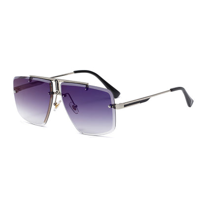 Frameless Vintage Men's Sunglasses