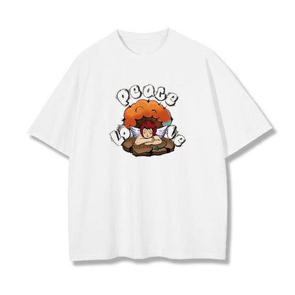 Love And Peace Men's T-shirts Big & Tall
