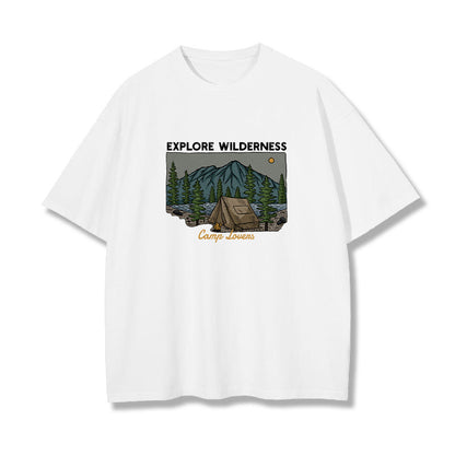 Explore Wilderness Graphic Print Men's T-Shirt