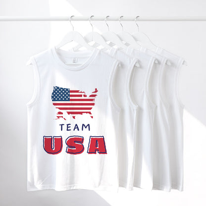 Team USA Men's Cotton Tank Top