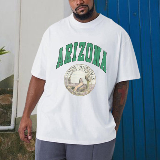 Arizona Graphic Print Men's T-Shirt Big & Tall