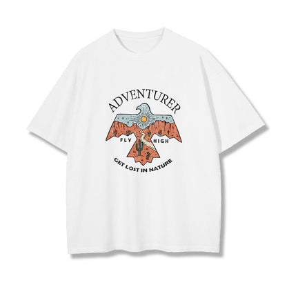 Adventurer Alphabet Graphic Print Men's T-Shirt