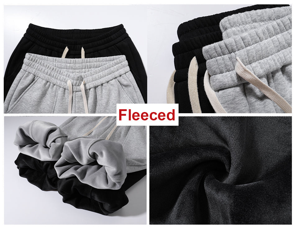 Yosemite Men's Casual Elastic Waistband Fleece Sweatpants