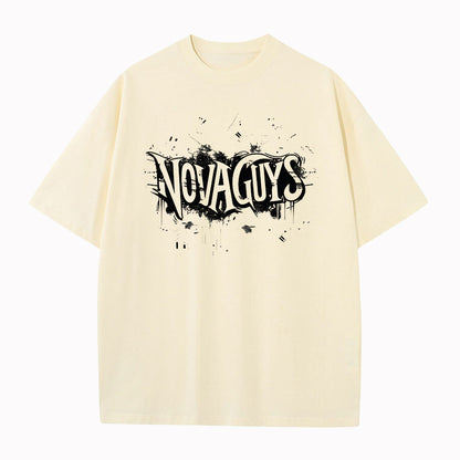 NOVAGUYS Men's Trendy Oversized Cotton T-shirt