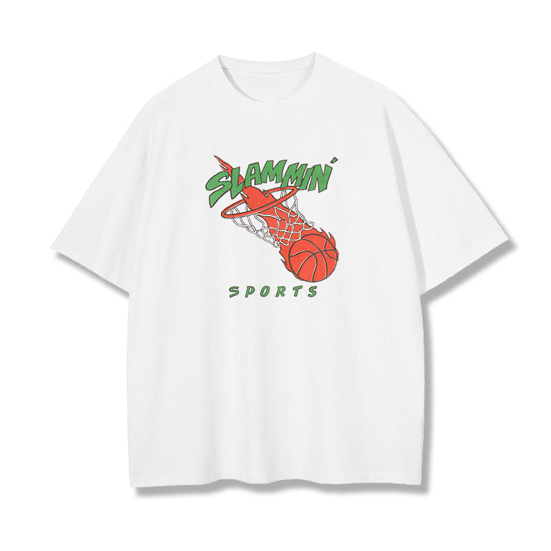 Slammin Men's Basketball Sports T-Shirts