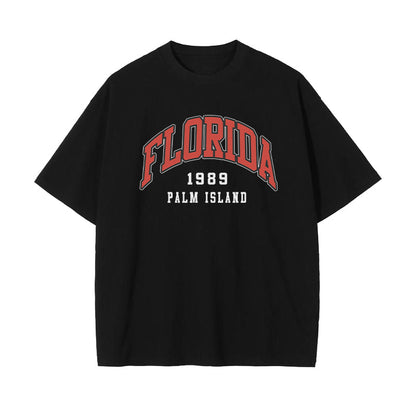 Florida 1989 Retro Vibes Men's T-Shirt Big & Tall