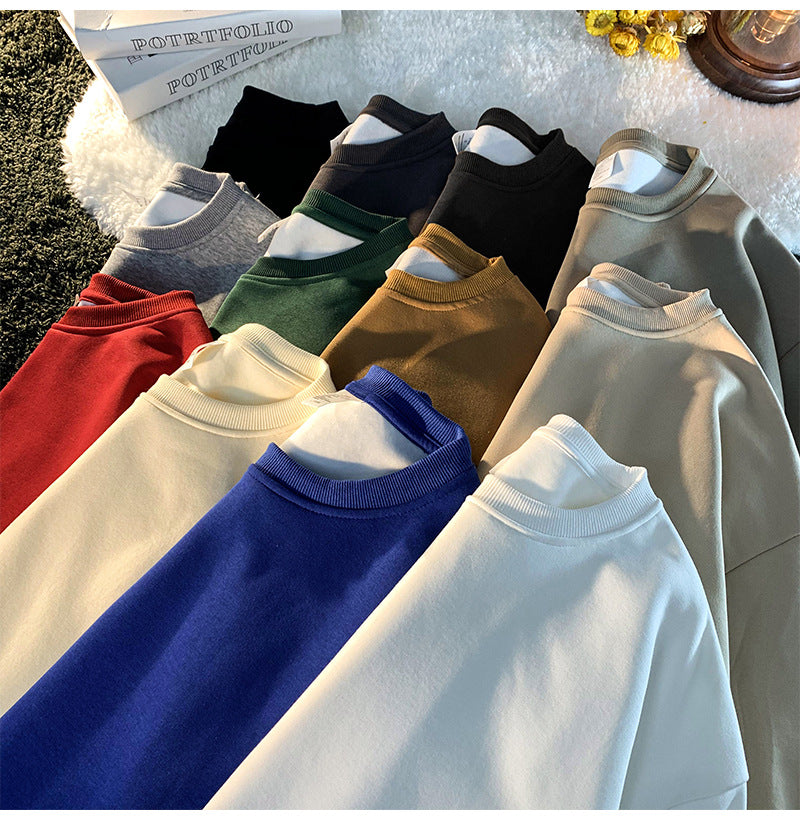 Texas Football Print Men's Crew Neck Sweatshirt