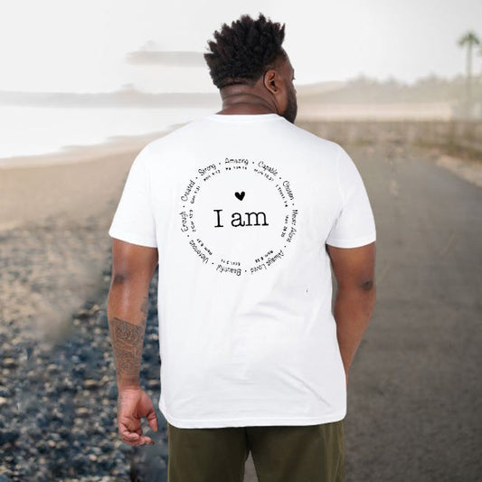 Love Who I am Men's Cotton T-shirt Big & Tall