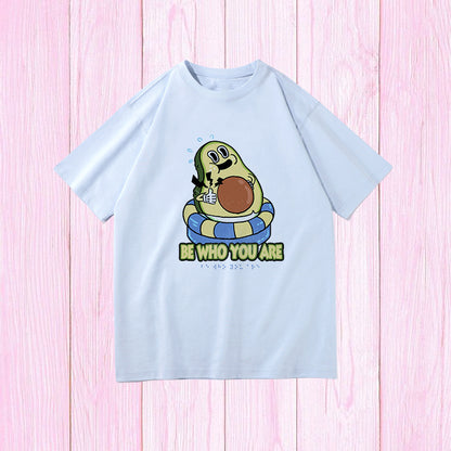 Trendy Avocado and Hula Hoop Tee